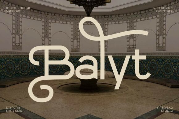 Balyt: A Modern Sans Serif Font for Impactful Digital Marketing