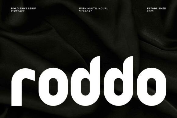 Boost Your Brand's Personality with the Roddo Font