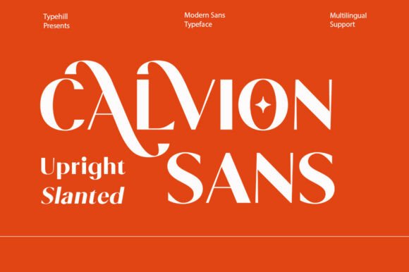Calvion Sans: The Modern Sans Serif Typeface for Scroll-Stopping Marketing Design