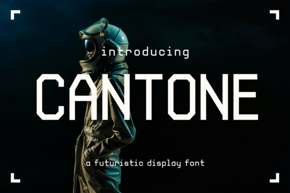 Cantone: A Futuristic Sans Serif Typeface for Modern Web Design