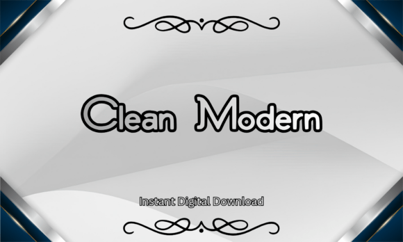Clean Modern: A Bold Sans Serif Font for Professional Web Design