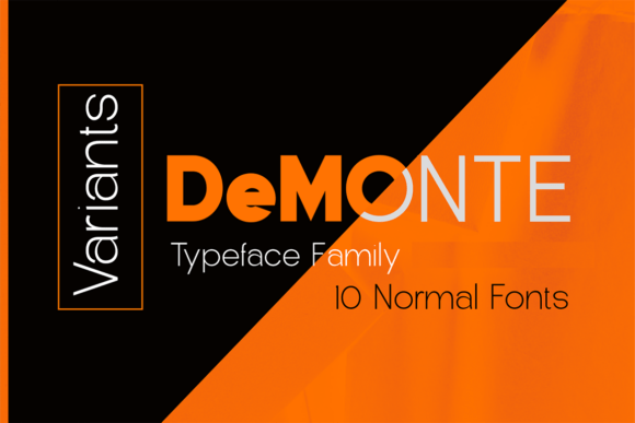 Demont: A Modern Sans Serif Typeface for Editorial Clarity and Design Impact