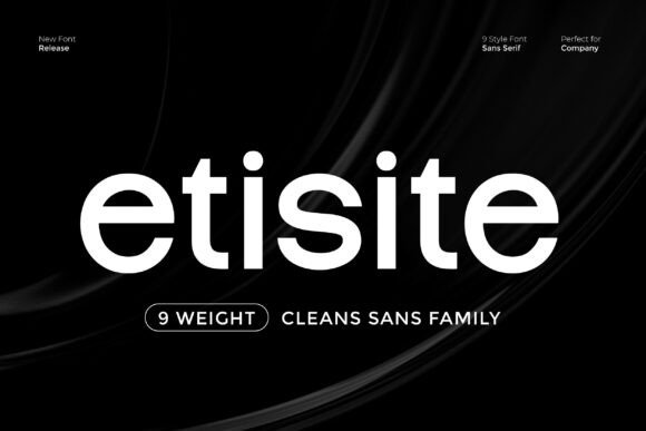 Etisite: A Clean Sans Serif Font for Modern Makers and Creative Sellers