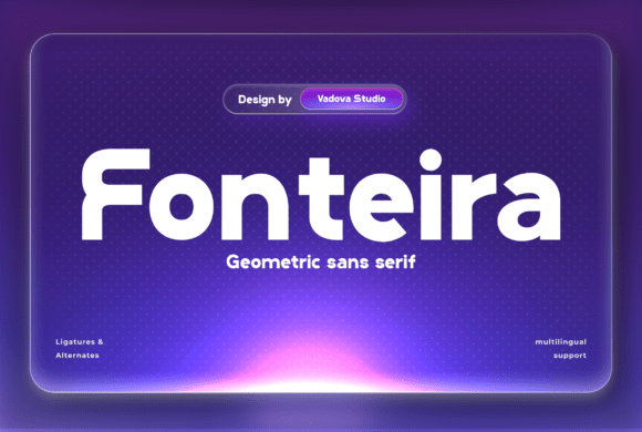 Fonteira: A Clean Sans Serif for Modern Brand Campaigns