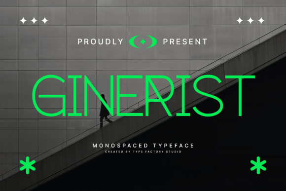 Ginerist: A Modern Sans Serif Font for Crafters and Product Designers