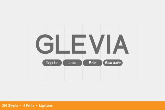 Glevia Sans: A Modern Sans Serif for High-Performance Web Design