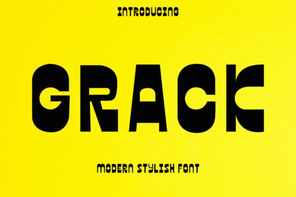 Grack: A Bold Sans Serif Font for Modern Web Design