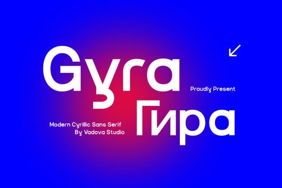 Gyra Sans Serif Font: Modern Typography for Business Branding