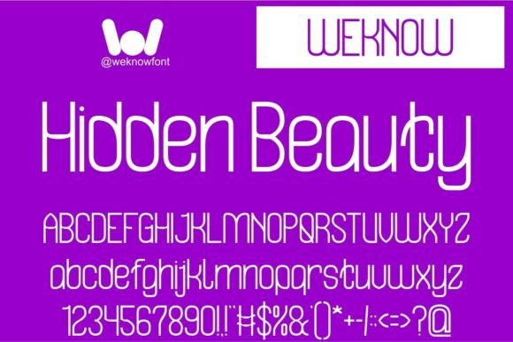 Hidden Beauty: A Retro-Futuristic Sans Serif for Modern Branding