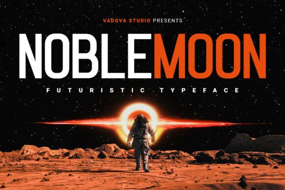 How Noblemoon Became the Futuristic Typeface for My Branding Project