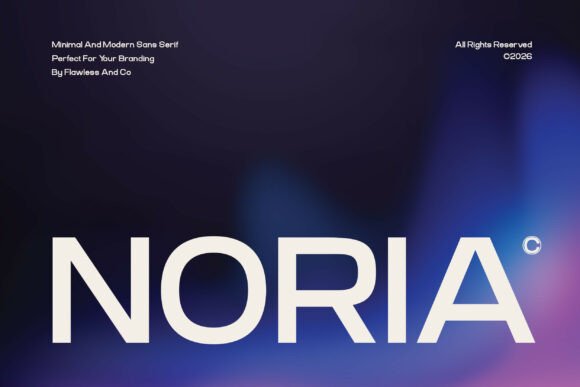 How Noria Font Transformed My Bakery Branding with Clean Typography