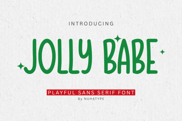 Jolly Babe: A Cute Sans Serif Font for Handcrafted Branding
