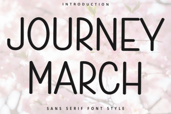 Journey March: A Modern Sans Serif Font for Business Branding