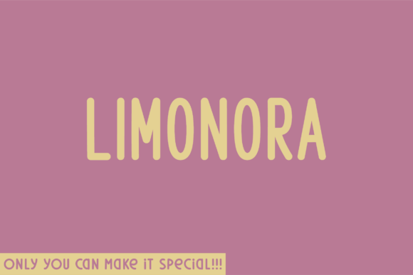 Limonora: A Condensed Sans Serif Font for Rhythmic, Narrow Layouts