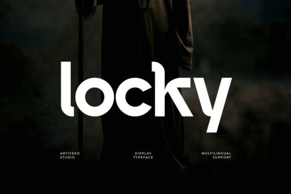 Locky: A Modern Sans Serif Font That Elevates Small Business Branding