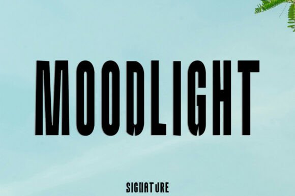 Moodlight: A Modern Sans Serif Font for Elegant Editorial Design