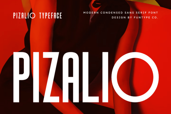 Pizalio: A Bold Condensed Sans Serif Font for High-Impact Campaign Typography