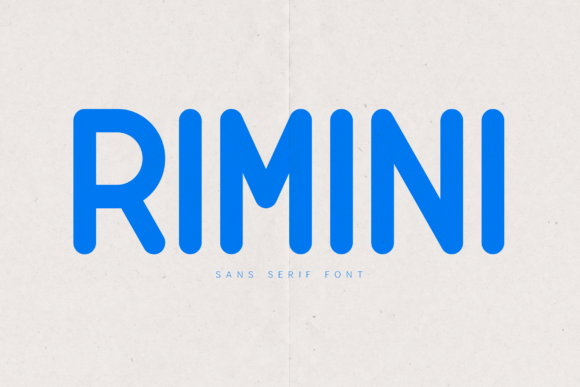 Rimini: A Modern Sans Serif Font for Editorial Design and Digital Publishing