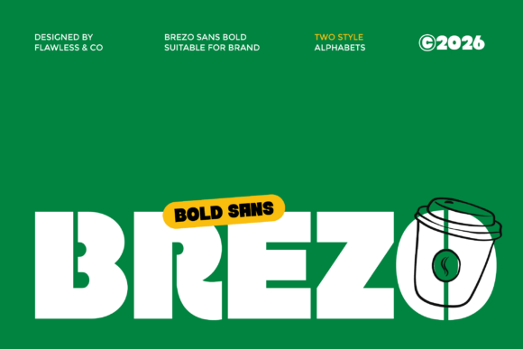 Unlocking the Power of Brezo: A Bold Sans Serif Font