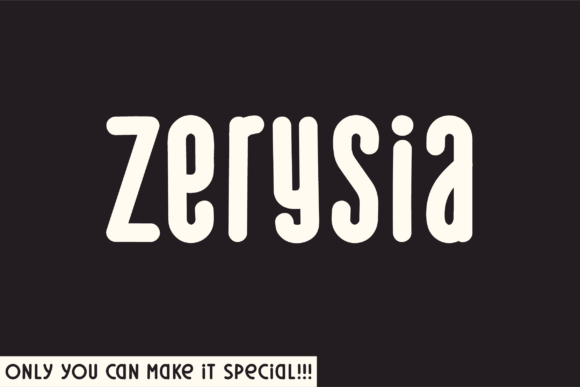 Zerysia: A Condensed Sans Serif for Rhythmic, Character-Driven Brand Design